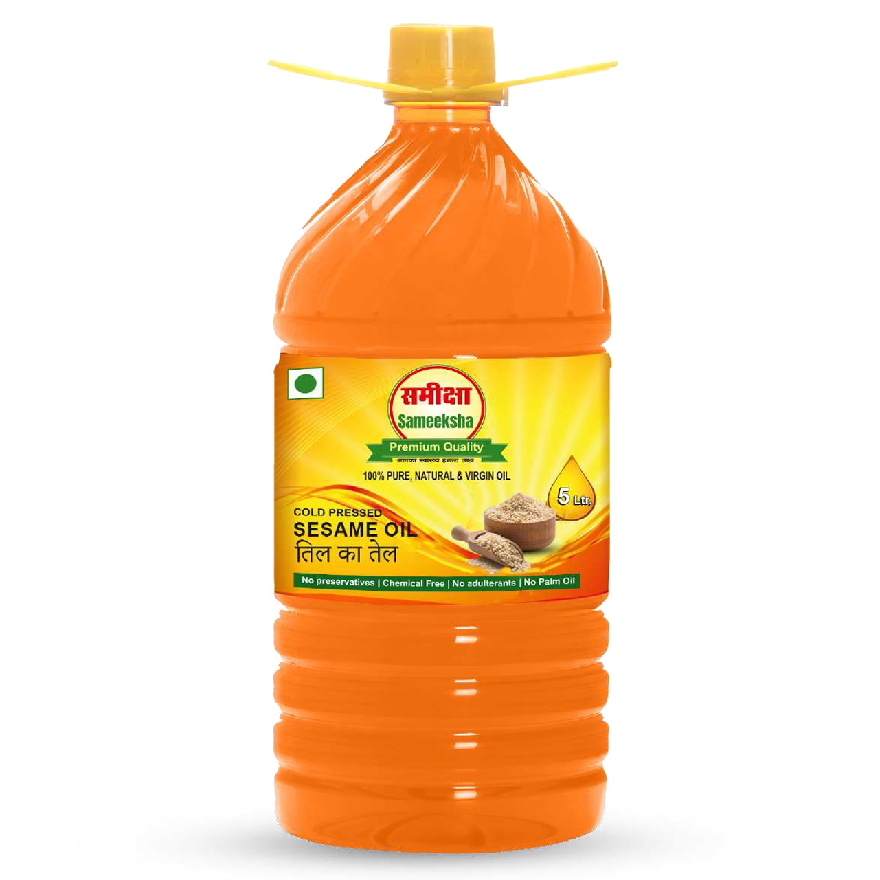 Cold Pressed Sesame Oil 5 Ltr